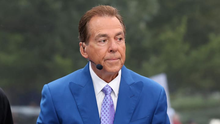 Former Alabama coach Nick Saban