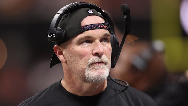 Washington Commanders head coach Dan Quinn Washington Commanders head coach Dan Quinn