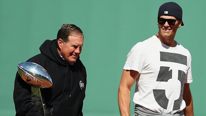 Bill Belichick y Tom Brady mantuvieron una relación profesional que duró veinte años 
