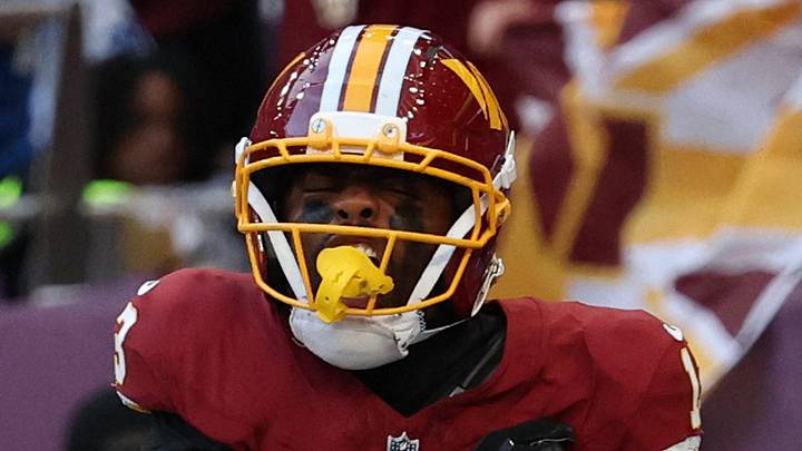 Washington Commanders wide receiver Treylon Burks Washington Commanders wide receiver Treylon Burks