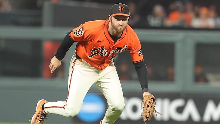 San Francisco Giants second baseman Casey Schmitt San Francisco Giants second baseman Casey Schmitt