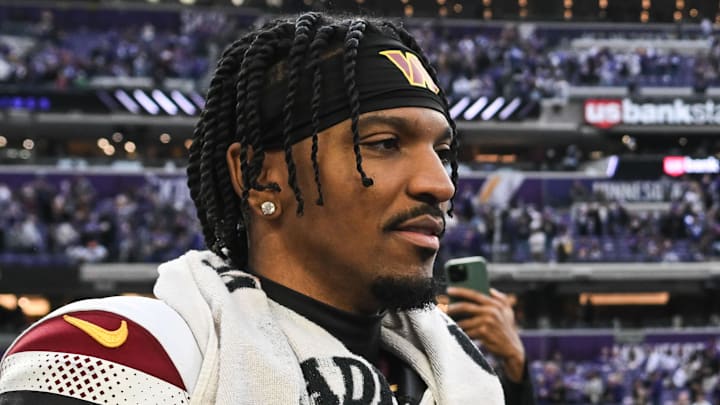 Washington Commanders quarterback Jayden Daniels Washington Commanders quarterback Jayden Daniels