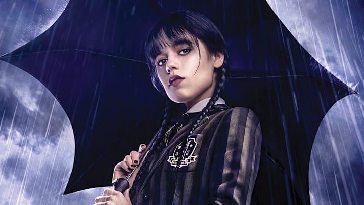 Wednesday season 1 Blu-ray art