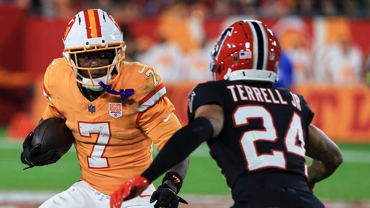 The Tampa Bay Buccaneers need a big game from Bucky Irving. The Tampa Bay Buccaneers need a big game from Bucky Irving.