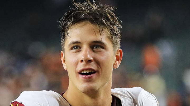 Washington Commanders wide receiver Luke McCaffrey