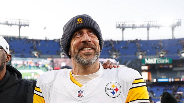 Pittsburgh Steelers quarterback Aaron Rodgers. Pittsburgh Steelers quarterback Aaron Rodgers.