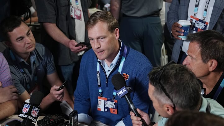 Ben Johnson answers questions at the owners meetings in Florida. His approach has won over many but say the wrong things and there will be doubters. Ben Johnson answers questions at the owners meetings in Florida. His approach has won over many but say the wrong things and there will be doubters.