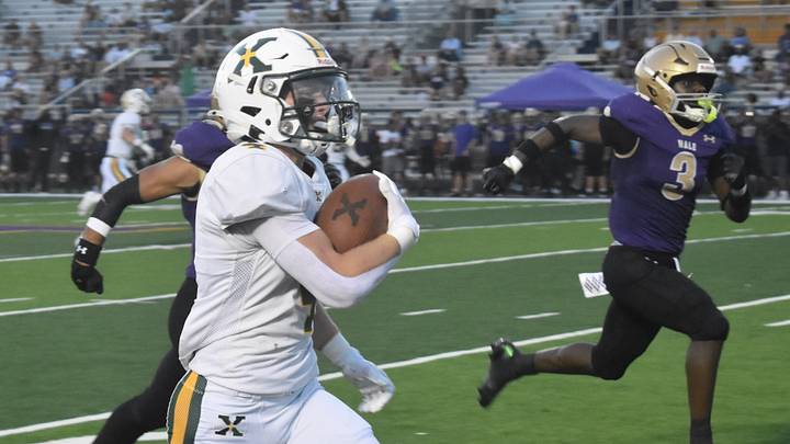 St. Xavier running back Cooper Yates takes the ball to the house during a 37-7 rout of Male last Friday. St. X has catapulted to the No. slot in the High School On SI Kentucky Football Rankings. St. Xavier running back Cooper Yates takes the ball to the house during a 37-7 rout of Male last Friday. St. X has catapulted to the No. slot in the High School On SI Kentucky Football Rankings.