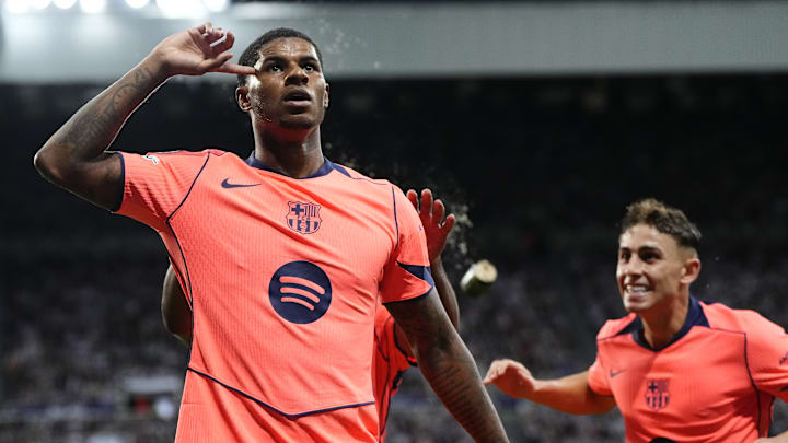 Le Barça a pu compter sur Marcus Rashford.