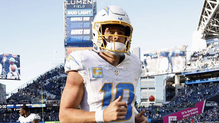 Los Angeles Chargers quarterback Justin Herbert