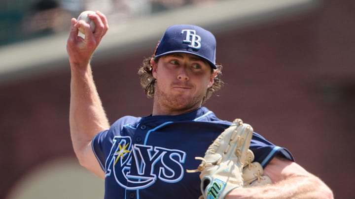 Tampa Bay Rays starting pitcher Ryan Pepiot got  17 outs without allowing a run, but got roughed up in the sixth inning.