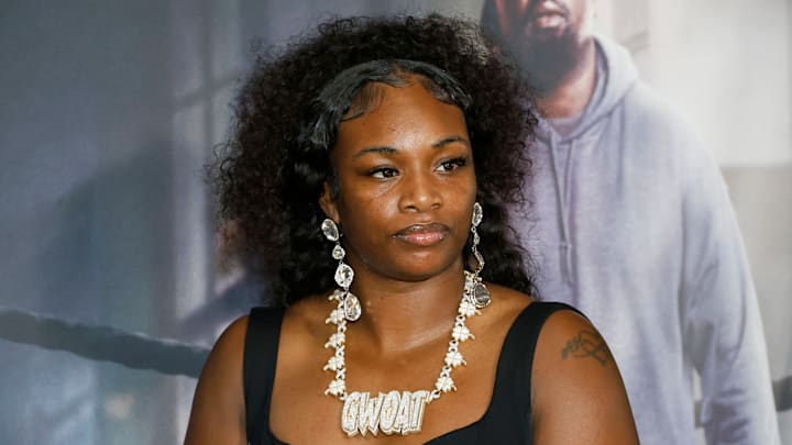 Claressa Shields at the premiere of the movie The Fire Inside on December 4, 2024. Claressa Shields at the premiere of the movie The Fire Inside on December 4, 2024.