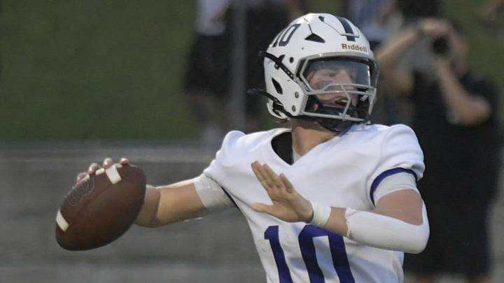 West York quarterback Jensen Ferber accounted for five TDs in a 49-21 win over South Western. West York quarterback Jensen Ferber accounted for five TDs in a 49-21 win over South Western.