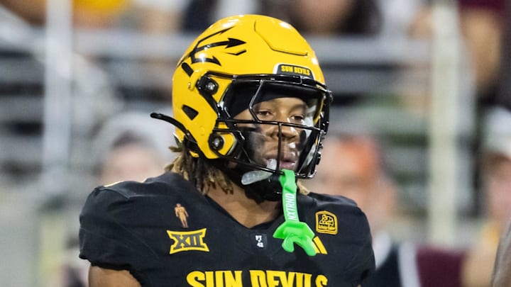 Arizona State Sun Devils defensive back Keith Abney II (1) against the Houston Cougars 