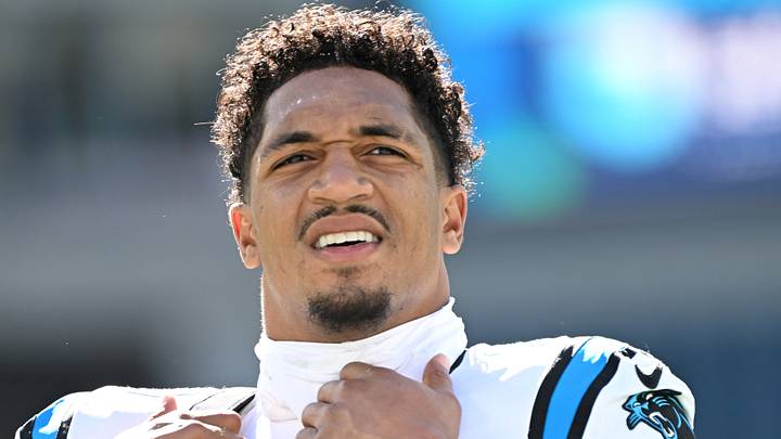Carolina Panthers running back Chuba Hubbard