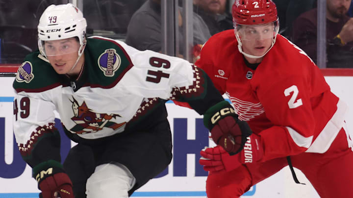 Arizona Coyotes v Detroit Red Wings