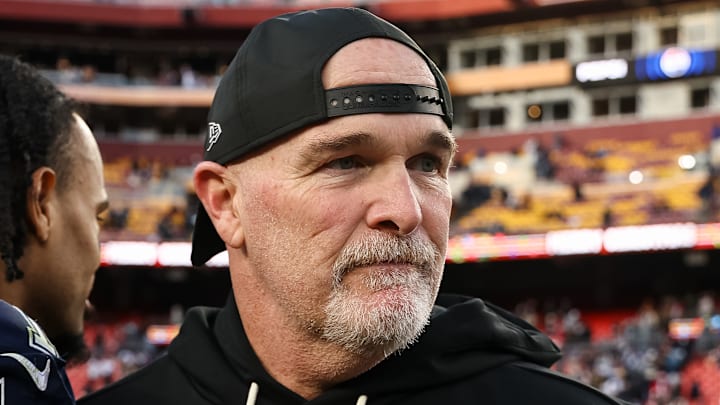 Washington Commanders head coach Dan Quinn Washington Commanders head coach Dan Quinn
