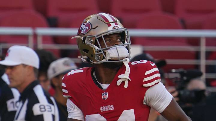 San Francisco 49ers wide receiver Will Pauling (84) San Francisco 49ers wide receiver Will Pauling (84)
