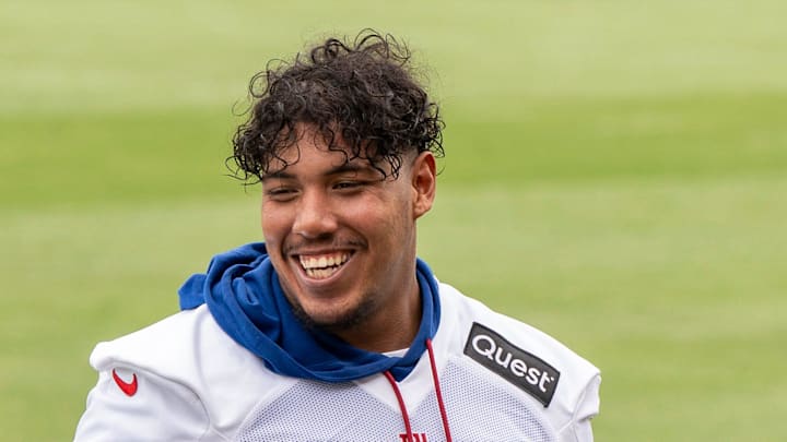 NY Giants DL Elijah Garcia 