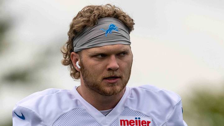 Detroit Lions defensive end Aidan Hutchinson (97).