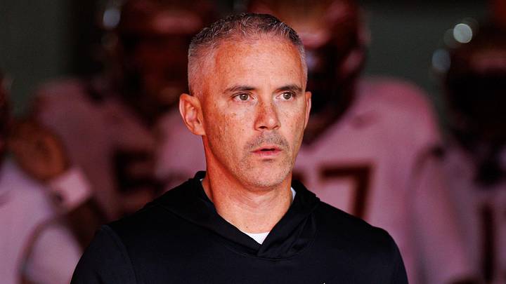 Nov 29, 2025; Gainesville, Florida, USA; Florida State Seminoles head coach Mike Norvell walks out of the tunnel before a game against the Florida Gators at Ben Hill Griffin Stadium. Mandatory Credit: Matt Pendleton-Imagn Images Nov 29, 2025; Gainesville, Florida, USA; Florida State Seminoles head coach Mike Norvell walks out of the tunnel before a game against the Florida Gators at Ben Hill Griffin Stadium. Mandatory Credit: Matt Pendleton-Imagn Images