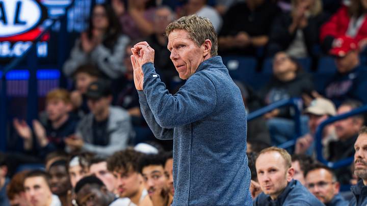 Gonzaga Bulldogs head coach Mark Few.