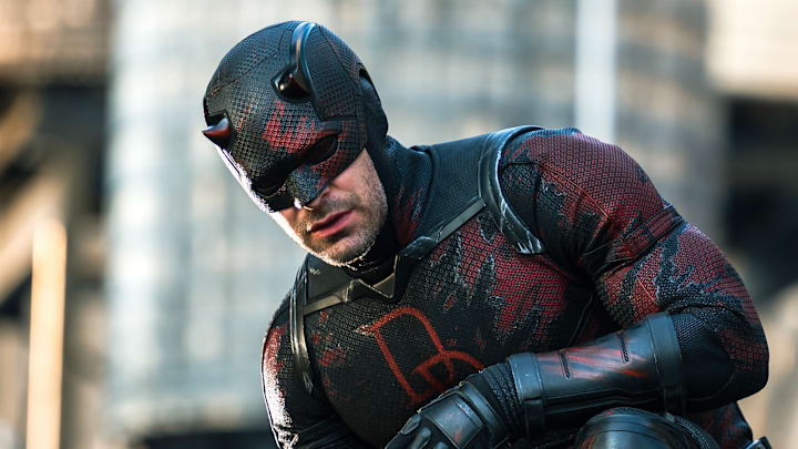 Matt Murdock / Daredevil (Charlie Cox) in Marvel Television's DAREDEVIL: BORN AGAIN SEASON 2, exclusively on Disney+. 