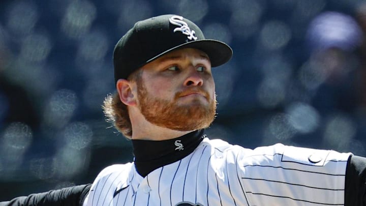 Apr 7, 2026; Chicago, Illinois, USA; Chicago White Sox starting pitcher Shane Smith (64) delivers a pitch against the Baltimore Orioles during the first inning at Rate Field. Mandatory Credit: Kamil Krzaczynski-Imagn Images Apr 7, 2026; Chicago, Illinois, USA; Chicago White Sox starting pitcher Shane Smith (64) delivers a pitch against the Baltimore Orioles during the first inning at Rate Field. Mandatory Credit: Kamil Krzaczynski-Imagn Images