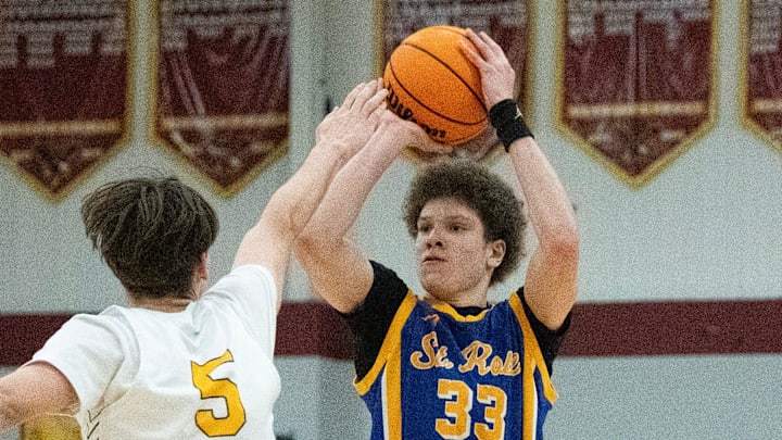 Jayden Hodge of St. Rose. Montgomery at St. Rose boys basketball.
Berkeley Township, NJ
Saturday, January 18, 2025