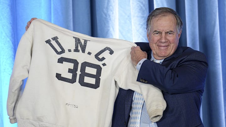 It is finally time for Bill Belichick to coach a college football game.