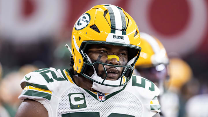 Green Bay Packers defensive lineman Rashan Gary