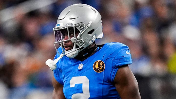 Detroit Lions safety Daniel Thomas (2).