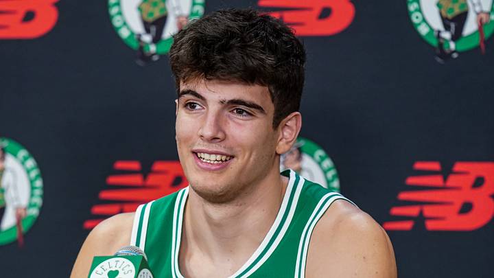 Boston Celtics guard Hugo Gonzalez (28). Boston Celtics guard Hugo Gonzalez (28).