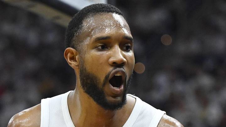 May 11, 2024; Cleveland, Ohio, USA; Cleveland Cavaliers forward Evan Mobley (4): David Richard-Imagn Images May 11, 2024; Cleveland, Ohio, USA; Cleveland Cavaliers forward Evan Mobley (4): David Richard-Imagn Images