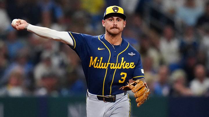 Milwaukee Brewers infielder Joey Ortiz
