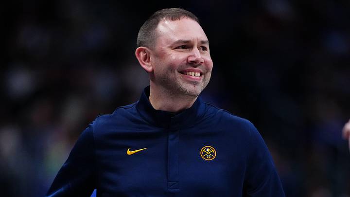 Mar 6, 2026; Denver, Colorado, USA; Denver Nuggets head coach David Adelman reacts in the second quarter against the New York Knicks at Ball Arena. Mandatory Credit: Ron Chenoy-Imagn Images Mar 6, 2026; Denver, Colorado, USA; Denver Nuggets head coach David Adelman reacts in the second quarter against the New York Knicks at Ball Arena. Mandatory Credit: Ron Chenoy-Imagn Images