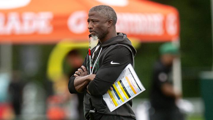 New York Jets head coach Aaron Glenn New York Jets head coach Aaron Glenn