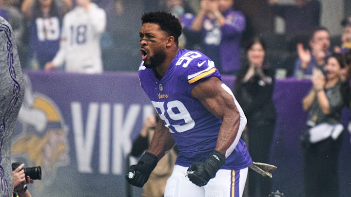 Minnesota Vikings outside linebacker Danielle Hunter