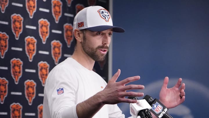 Chicago Bears offensive coordinator Declan Doyle