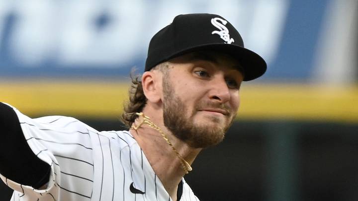 Aug 26, 2026; Chicago, Illinois, USA; Chicago White Sox pitcher Sean Burke (59) delivers the ball during the first inning against the Texas Rangers at Rate Field. Mandatory Credit: Matt Marton-Imagn Images Aug 26, 2026; Chicago, Illinois, USA; Chicago White Sox pitcher Sean Burke (59) delivers the ball during the first inning against the Texas Rangers at Rate Field. Mandatory Credit: Matt Marton-Imagn Images