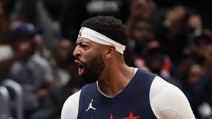 Washington Wizards, Anthony Davis. Mandatory Credit: Geoff Burke-Imagn Images Washington Wizards, Anthony Davis. Mandatory Credit: Geoff Burke-Imagn Images