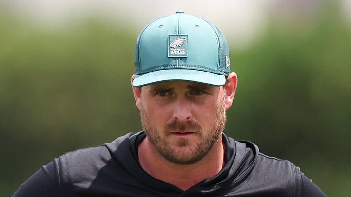 Philadelphia Eagles offensive coordinator Sean Mannion Philadelphia Eagles offensive coordinator Sean Mannion