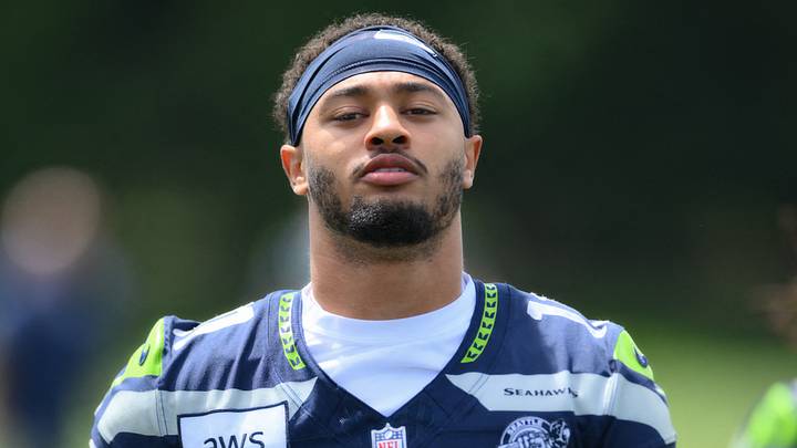 Seattle Seahawks wide receiver Jaxon Smith-Njigba. Seattle Seahawks wide receiver Jaxon Smith-Njigba.