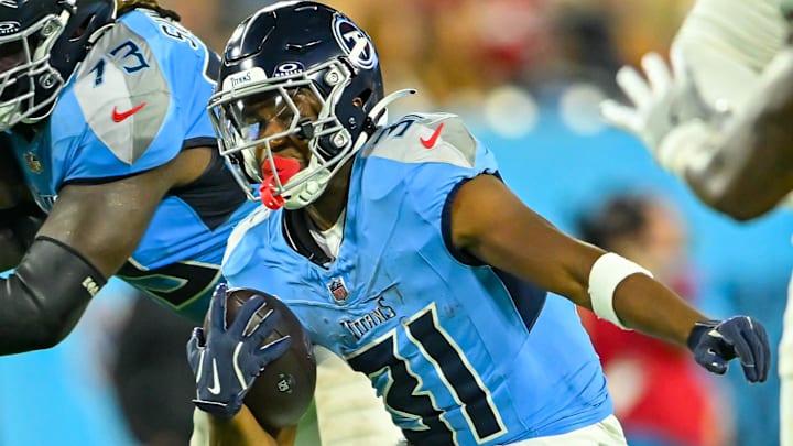 New Detroit Lions running back Jabari Small (31). New Detroit Lions running back Jabari Small (31).