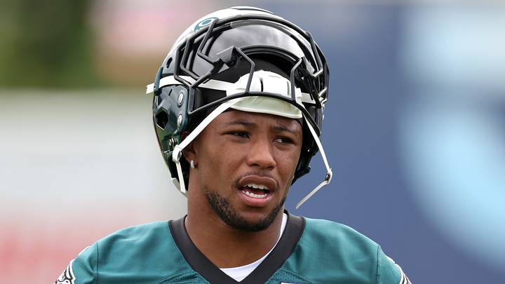 Philadelphia Eagles running back Saquon Barkley