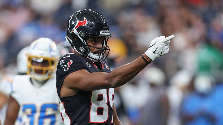 Houston Texans wide receiver Jared Wayne (89)