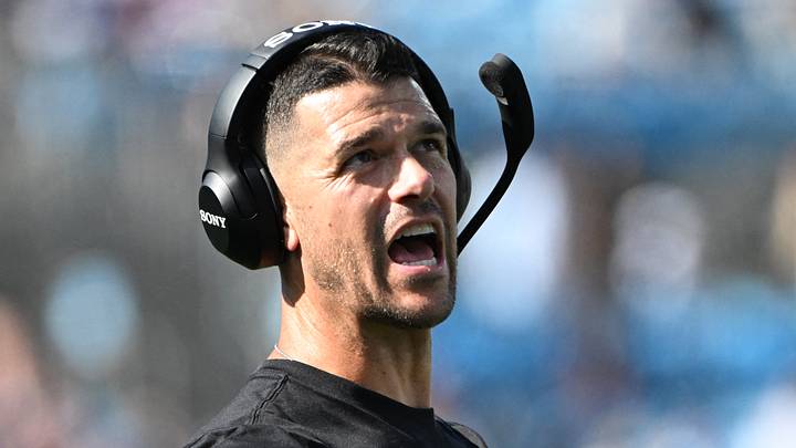Carolina Panthers head coach Dave Canales