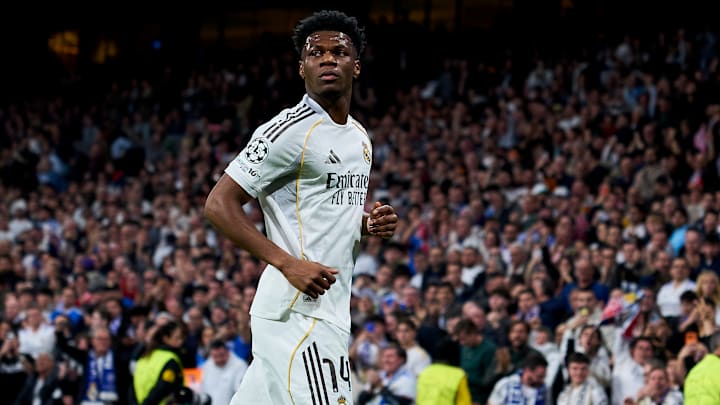 Aurélien Tchouaméni a été buteur lors de cette rencontre de Ligue des Champions. Aurélien Tchouaméni a été buteur lors de cette rencontre de Ligue des Champions.