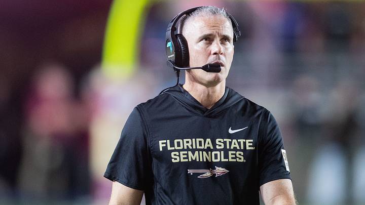 Florida State Seminoles head coach Mike Norvell