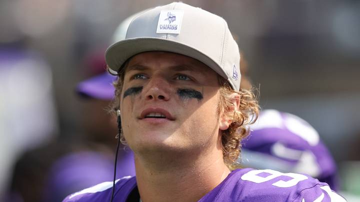 Minnesota Vikings QB J.J. McCarthy